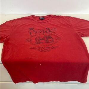 Polo Ralph Lauren Red Graphic T-Shirt